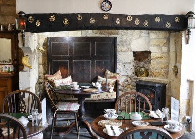 The dining room